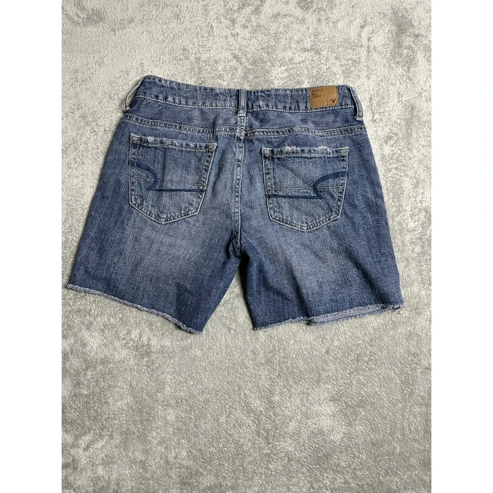 American Eagle Shorts Womens 2 Denim Jean Cut offs Summer‎